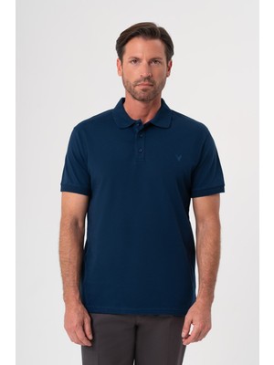 Velvarde Indıgo Polo Yaka T-Shırt