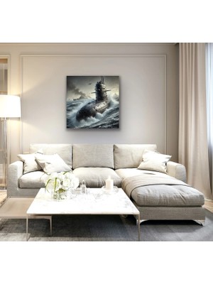 Vexor Denizaltı Kanvas Tablo 90X90CM