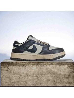 Sneaker Store Unisex Kahverengi Bej Sneaker Spor Ayakkabı