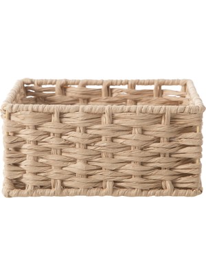 Mudo Home GINA NATUREL DÜZENLEYİCİ SEPET 26X26X12 CM
