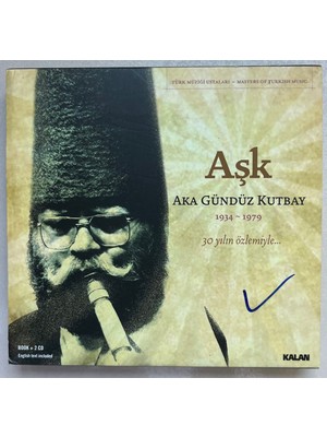 Kalan Müzik Aka Gündüz Kutbay Aşk Kitap + 2 CD
