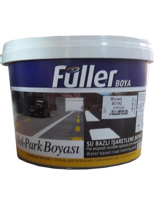 Aydogan's Beyaz Yol Çizgi Boyası 2,5 Litre Su Bazlı