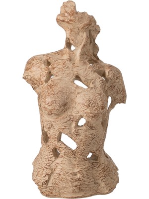 Mudo Home Abstract Woman Biblo Kahverengi 12X22X36 cm