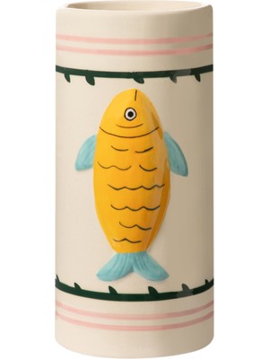 Mudo Home Fısh Vazo 10X9X20 cm