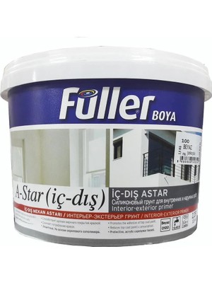 Aydogan's A-Star Iç Dış Cephe Astar 3,5 kg Beyaz