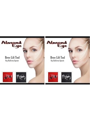Gndz Store Mor Almond Eye Hadid Yüz-Kaş Gerdirme Aparatı 2li Paket