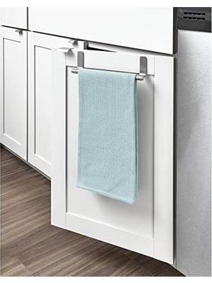 Gndz Store 82700 Forma Banyo, Mutfak Duvarları, Dolaplar, Tezgah Üstü Için Kendinden Yapışkanlı Havlu Tutacağı, 1'li Set, Fırçalanmış Paslanmaz Çelik