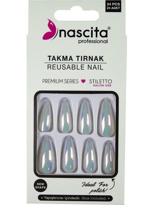 Gndz Store 24LÜ Takma Tırnak Hologram - 197