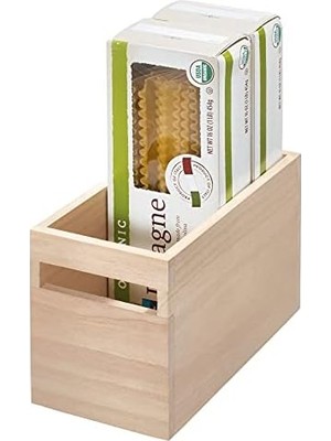 Gndz Store Kulplu Saklama Kutusu, Mutfak Dolabı Düzenleyici, Raf Veya Saklama Dolabı Için, Çok Yönlü Kutu, Bej