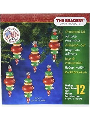 Gndz Store -5941 Plastik Tatil Boncuklu Süs Seti Victoria Bibloları 5,72 cm x 1,92 cm 12 Adet