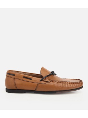 Hotiç 02AYH324970A370 ERKEK Deri Taba Yumuşak Dokulu Günlük Loafer