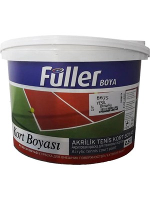 Aydogan's Tenis Kort Boyası Kırmızı 2,5 Litre
