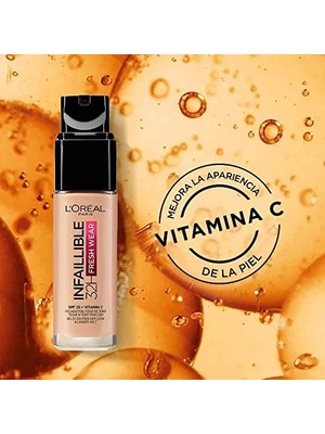 Gndz Store Infaillible 32H Fresh Wear C Vitaminli Fondöten - 200 Sand 30 ml