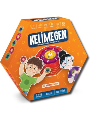 Bi Kutu Oyun Kelimegen - Okumayı Hızlandıran Oyun (9 Farklı Oyun)