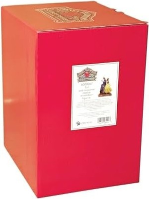 Gndz Store Jim Shore Traditions Pamuk Prenses & Kötü Kraliçe Figürü 8008067, 21 Cm, Çok Renkli
