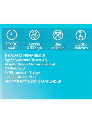 Gndz Store Ess Ledspots 4, 7W-50W GU10 36D Sarı Işık LED Ampul 4lü Paket