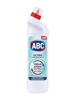 Gndz Store Abc Deterjan Ultra Çamaşır Suyu Bembeyaz 750 ml