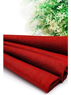 Gndz Store Viemso Simli Runner Kırmızı 45X200