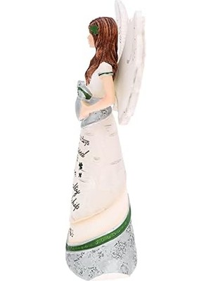 Gndz Store 82340 Irish Blessings Melek Heykelcik, 15,28 Cm, Gümüş