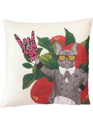 Gndz Store Funky Desenli Yastık 45X45CM
