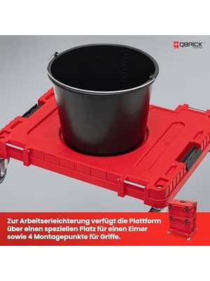 Gndz Store System One Platform Transport 2.0 Workshop Red UHD Takım Çantası