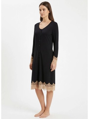 Wondergen Kahverengi Kadın Pijama Alt 401WON-1116-232