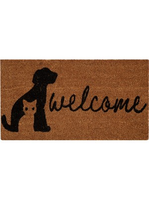 Mudo Home Welcome Dog Kapı Paspas 33X60 cm
