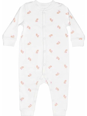 Organickid Bunny Kız Bebek Tulum