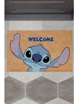 Charmbi Stitch Dekoratif Çok Amaçlı Iç ve Dış Kapı Paspası
