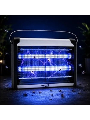 Die Grup Elektrikli Sivrisinek Öldürücü Lamba, 20W Güç, Uv Işık ile Uçan Haşerelere Karşı Etkili