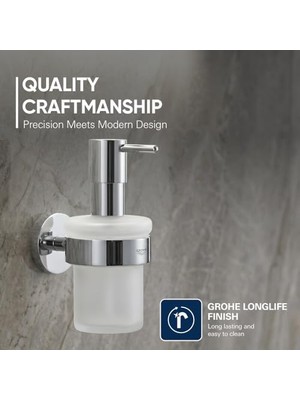 Gndz Store Sıvı Sabunluk Seti Essentials Krom - 40448001