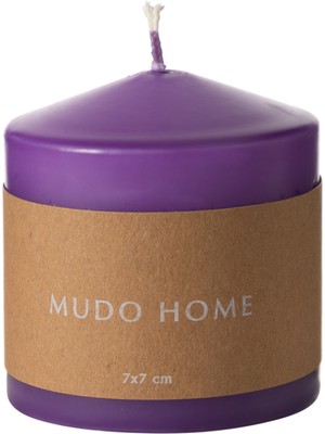Mudo Home SÜTUN MUM MOR 7X7 CM