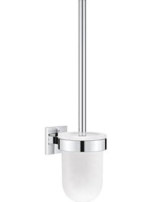 Gndz Store Start Cube Tuvalet Fırçası Seti, Duş/banyo Aksesuarları, Krom, 40977000