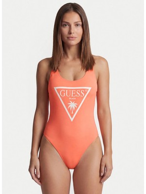 Guess Turuncu Kadın Baskılı Mayo E6GJ43KF442-F5O3