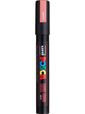 Uni-Ball Posca Pc-5m Su Bazlı Marker Kalem Kırmızı 1 Adet