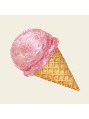 Hester & Cook Ice Cream Cocktail Napkin - Pack Of 20