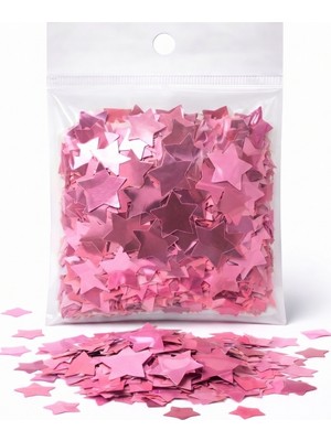 Le Mabelle Pembe Yıldız Model Parti Konfetisi