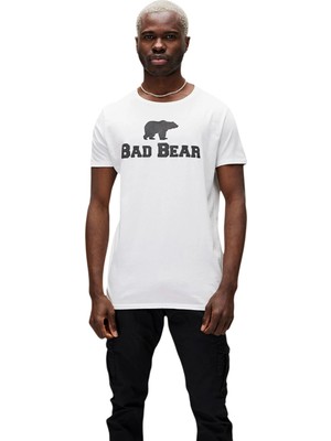 Bad Bear Beyaz Erkek Tshirt
