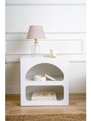 Rani Home Komodin Beyaz 50 cm BD-5330
