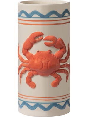 Mudo Home Ocean Crab Vazo 11X10X20 cm
