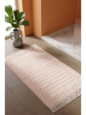 Aflora Turuncu %100 Pamuk Ayak Havlusu - 60X130 cm