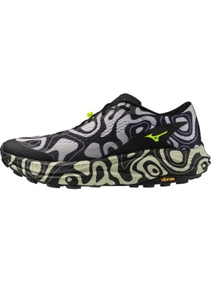 Mizuno Neo Accera Unisex Koşu Ayakkabısı Siyah / Beyaz / Desenli
