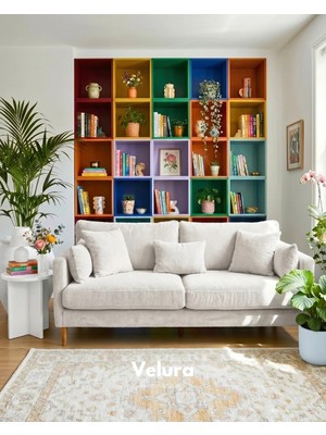 Velura Home & Living Pamela Kanepe - Beyaz