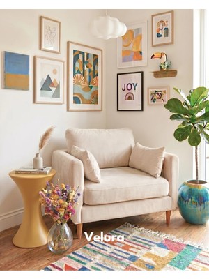 Velura Home & Living Pamela Berjer  - Krem