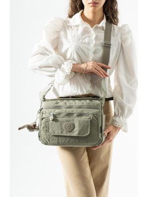 Baginn Postacı Okul Çantası Çapraz Askılı Büyük Boy 33*25 cm Askı Uzunluğu 130 cm Çok Cepli 571 Omuz Çanta