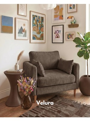 Velura Home & Living Pamela Berjer  - Kahve