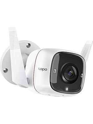 YF Tekstil Ambalaj TC65, 2k 3mp, Hareket Algılama, IP66 Su Geçirmez, 30M Gece Görüşü, Çift Yönlü Ses, Bulut/yerel Depolama, Sesli ve Işıklı Alarm, Dış Mekan Wi-Fi/ethernet Güvenlik Kamerası