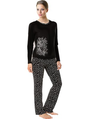 DoReMi Kadın Night Flower Pijama Takımı