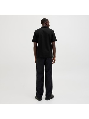 Jack & Jones Erkek Polo Yaka Kisa Kollu Tisört - Austin