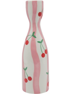 Que Rico - Niña Cherry Charm El Boyaması Mumluk